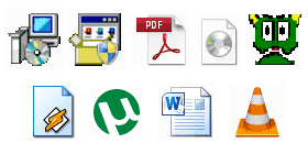 Иконки файлов в Windows
